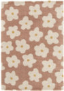 Tapis fleurs maximalistes - Apolline - Rose