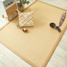 Visuel - Tapis naturel en Sisal - Slow naturel - Ganse lin camel