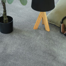 Tapis sur mesure doux Hypnose gris acier