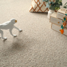 Tapis sur mesure Pure laine Latoon grège - salon