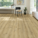Sol Vinyle Textile Spécial Rénovation - Parquet scandinave - Chêne naturel doré - salon