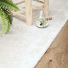 Tapis doux poils longs - Touch beige clair