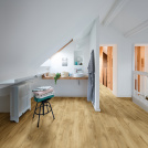 Sol Vinyle Textile - Black Edition - Aspect parquet - Chêne naturel doré - salle de bain