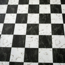 Moquette Stand imprimée Damier marbré – motif noir et blanc effet marbre