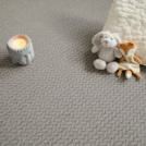 Chute de Moquette en laine, jute et sisal - Esprit - Gris