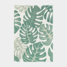 Tapis d'extrieur ou de salon - Green Tropical - Vert et cru