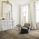 Sol Vinyle Loft - Décor bois chêne cendré - Surface brillante - chambre