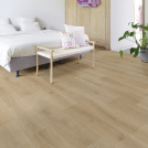 Sol Vinyle Textile Spécial Rénovation - Parquet lames larges - Bois sable - chambre