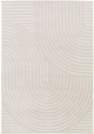 Tapis de salon - Circle Line - Beige et cru