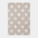 Tapis chambre d'enfant - Star Vintage - Gris clair