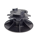 Decoweb.com vous recommande : Plot terrasse - Lambourde larg. max. 72 mm - Hauteur réglable de 5 à 8,5 cm