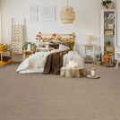 Revêtement sisal Kidara grosses boucles - Orge - Chambre