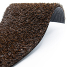 Gazon synthétique Expo 22 mm Brun - Certifié GRS et classé feu Bfl-S1, teinte chaleureuse