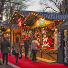 Moquette Stand Event - Rouge vif - Marché de Noël