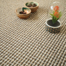 Laine et sisal - Caloundra grosses boucles - Beige