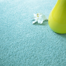 Tapis sur mesure Manège Velours bleu caraïbe