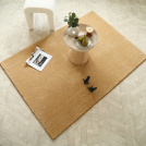 Tapis de salon ou chambre Select Camel - Résistant aux taches 