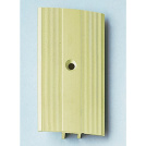 Barre de seuil Romus à visser 90 cm - Alu or - Même niveau - Vue de près