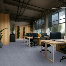 Moquette professionnelle - Trafic 33 Contract - Gris - Bureaux