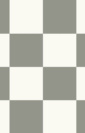 Sol Vinyle Interior - Carrelage damier - Gris et blanc