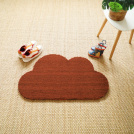 Decoweb.com vous recommande : Paillasson Coco - Nuage - Rouille