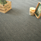 Vous aimerez aussi : Tapis sur mesure Sisal - Maya Chevron - Anthracite