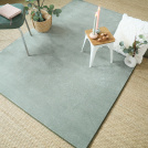 Tapis doux - Hypnose vert sauge - Galon vert olive