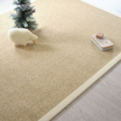 Tapis pure laine - Latoon grge - Ganse cru