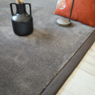 Tapis doux - Hypnose marron brun - Ganse chocolat