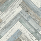 Sol Vinyle First - Imitation parquet us chevron color