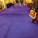 Moquette Stand Event Violet, fond neutre pour compositions décoratives créatives