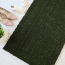 Tapis sur mesure Paillasson Brosse Coco 23mm - Vert - vue du dessus
