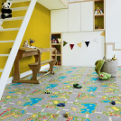 Sol Plastique pour les enfants - Les rues de la ville verte - Salle de jeux