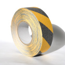 Decoweb.com vous recommande : Adhésif antidérapant noir et jaune - 50mm x 18ml