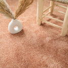 Chute de Moquette douce poils longs - Touch - Rose corail