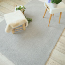 Tapis Cocoon - Gris - Galon gris clair