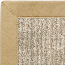 Tapis pure laine Killoo grège - Ganse beige