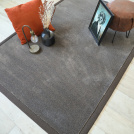 Tapis doux - Hypnose marron brun - Ganse chocolat