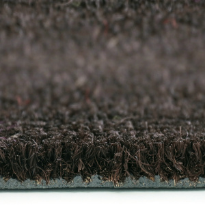 Paillasson - Tapis brosse Coco - Brun - Ep. 23mm - tranche