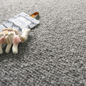 Moquette pure laine Latoon - Gris foncé - gros plan