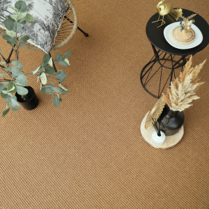 Tapis sur mesure Sisal Cuba havane - vue de loin