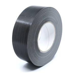 Gaffeur ruban adhésif toilé noir 50 mm x 50 m étanche et très résistant