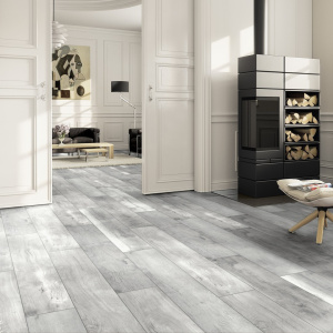 Parquet flottant Stratifié - Compatible cuisine salle de bain - Chêne Barbados - pièce à vivre