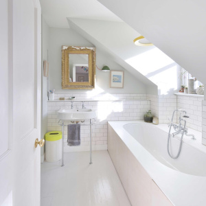Dulux Valentine Le Blanc Haute Résistance - Toutes pièces - Satin Blanc - salle de bain