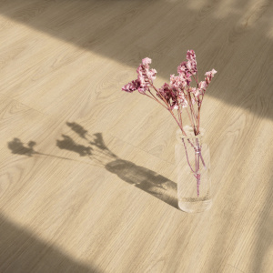 Lame vinyle Gerflor Senso Clic 3 Scandinav Medium mettant en valeur une décoration sobre et lumineuse