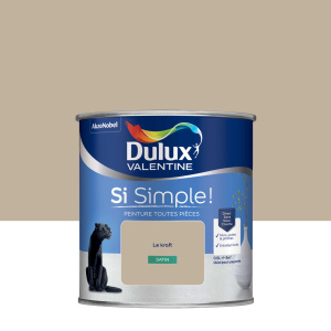 Dulux Valentine Si Simple! - Peinture toutes pièces - Satin Le Kraft