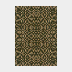 Tapis en Jute Bicolore à Motifs