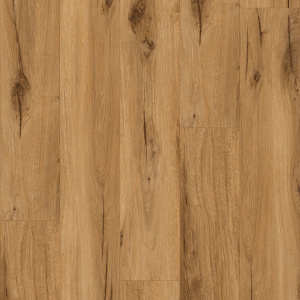Lame vinyle Gerflor Senso Premium Rigid Acoustic Bambi Fauve, veinage bois marqué et teinte miel naturelle