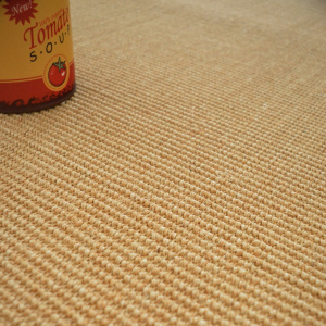 Sisal Yucatan Naturel vue de près avec tissage régulier et fibres naturelles