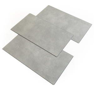 Dalle vinyle - Gerflor Senso Clic 3 - Pepper taupe présentée en dalles clipsables à l'effet pierre contemporain